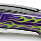 Hot Wheels 2007 - Collector # 099/180 - Code Car 15/24 - Whip Creamer II - Purple / Green Flames - OH5SP Wheels - USA Card
