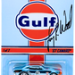 Hot Wheels 2014 - HWC Gulf Racing 01/02 - '67 Camaro - Spectraflame Gulf Powder Blue - Autographed by Larry R. Wood - Limited to 4,500 - Metal/Metal & Real Riders