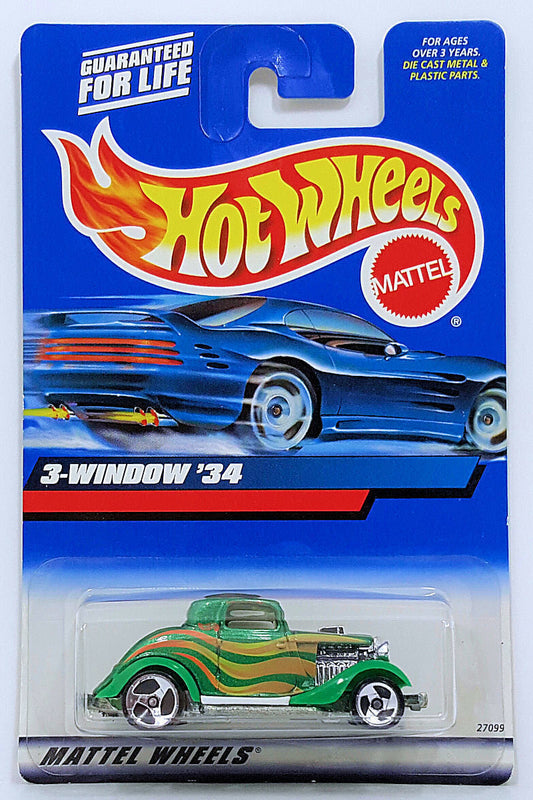 Hot Wheels 2000 - Collector # 132/250 - 3-Window '34 - SQ