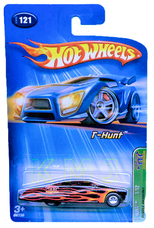 Hot Wheels 2005 - Collector # 121/183 - Treasure Hunts 1/12 - Purple Passion - Black - Real Riders