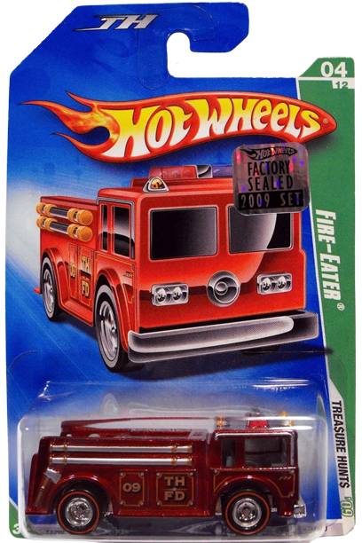 Hot Wheels 2009 - Collector # 046/190 - SUPER Treasure Hunts 4/12 - Fire-Eater - FSC