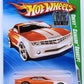 Hot Wheels 2010 - Collector # 054/240 - Treasure Hunts 10/12 - Chevy Camaro Concept - Orange & White - FSC