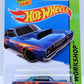 Hot Wheels 2014 - Collector # 211/250 - HW Workshop / Heat Fleet - '68 Dodge Dart - Blue - USA