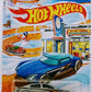 Hot Wheels 2021 - Holiday Hot Rods # 4/5 - '15 Dodge Charger SRT - Satin Gray - Black Y5 Wheels on White Tires - Smoke Windows - Black Interior - Black Plastic Base
