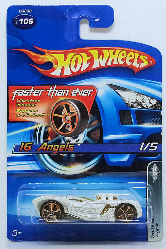 Hot Wheels 2005 - Collector # 106/182 - White Heat 1/5 - 16 Angels - FTE