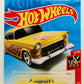 Hot Wheels 2018 - Collector # 012/365 - HW Flames 2/10 -'55 Chevy - Yellow - IC