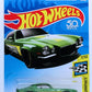 Hot Wheels 2018 - Collector # 028/365 - HW Speed Graphics 7/10 - '70 Camaro - Metallic Green / Hotchkis