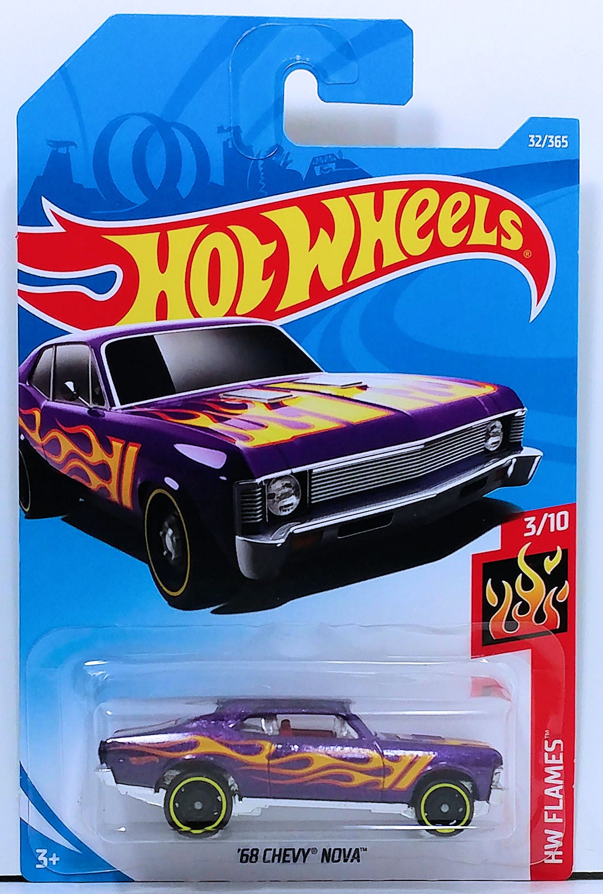 Hot Wheels 2018 - Collector # 032/365 - '68 Chevy Nova - IC