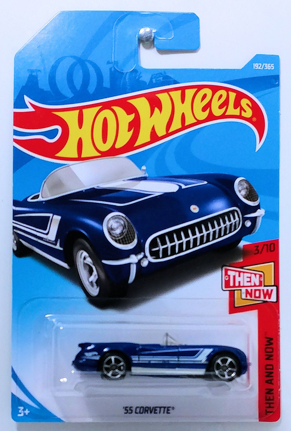 Hot Wheels 2018 - Collector # 192/365 - '55 Corvette - IC