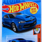 Hot Wheels 2019 - Collector # 071/250 - Muscle Mania 5/10 - New Models - '18 COPO Camaro SS - Blue - USA