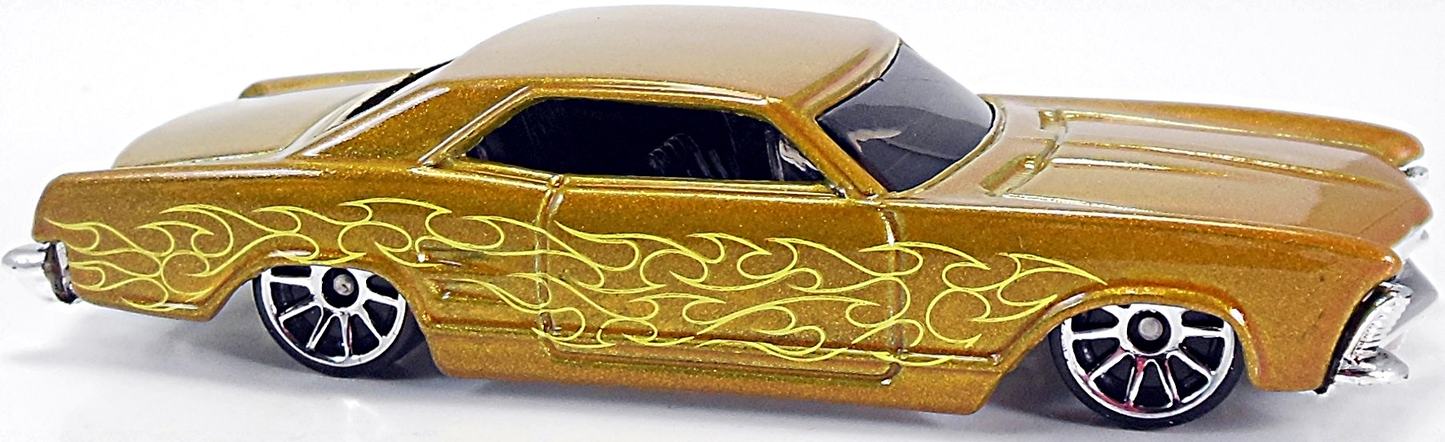 Hot Wheels 2007 - Collector # 140/156 - Hot Wheels Stars - 1964 Buick Riviera - Gold - IC