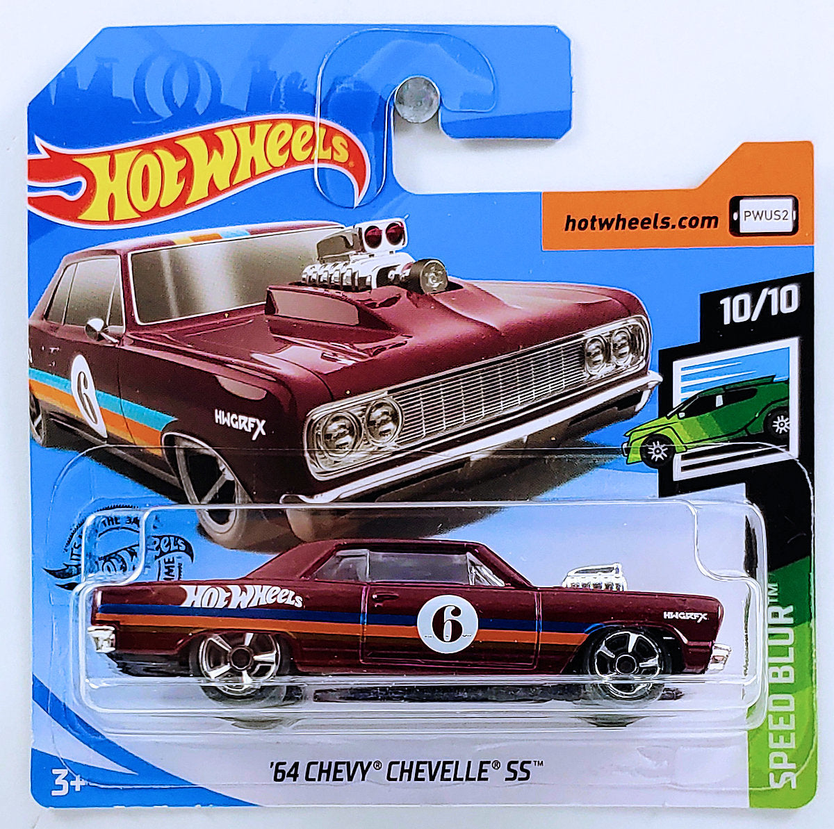 Hot Wheels 2019 - Collector # 062/250 - '64 Chevy Chevelle SS - ISC