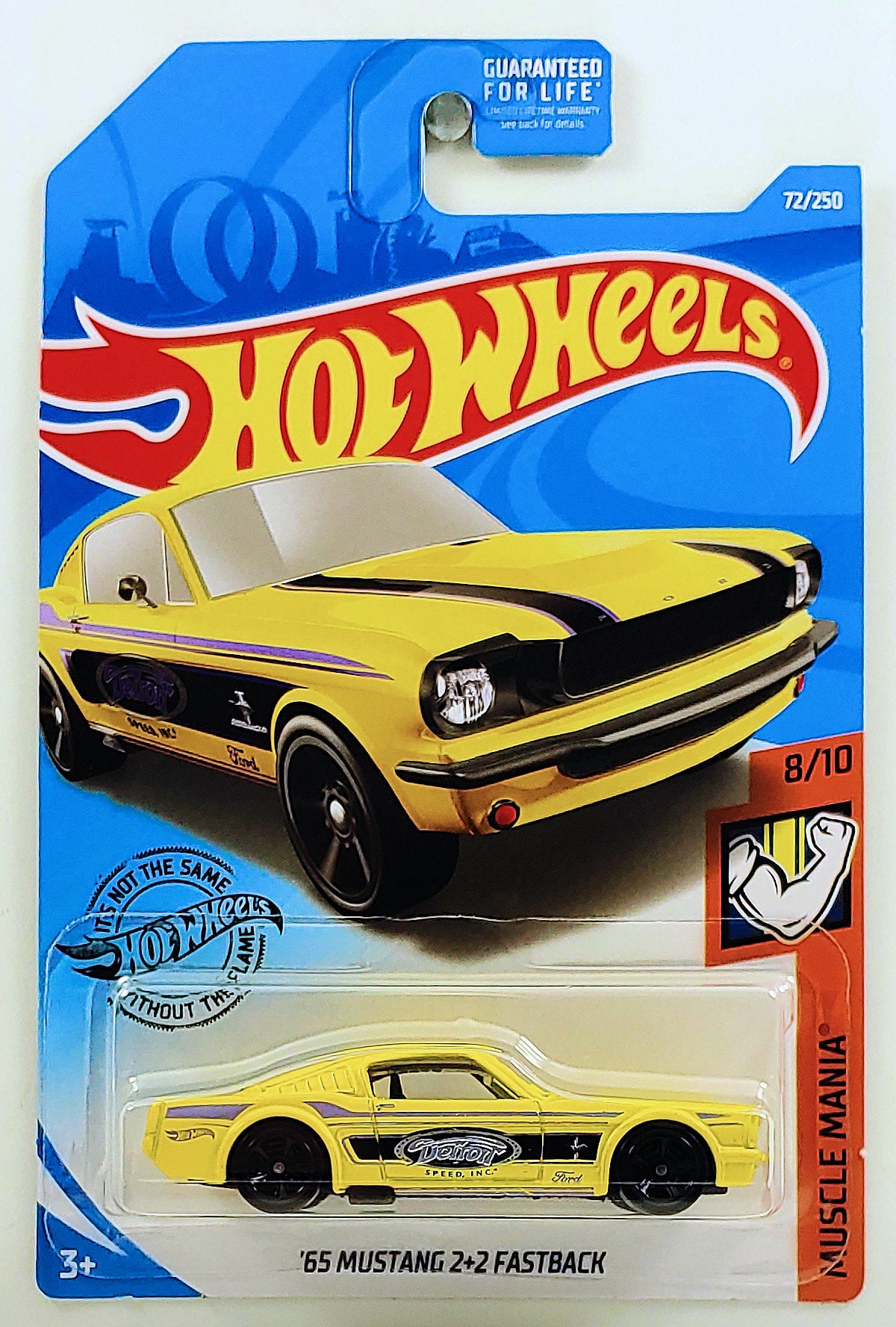 Hot Wheels 2019 - Collector # 072/250 - '65 Mustang 2+2 Fastback
