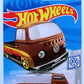 Hot Wheels 2019 - Collector # 096/250 - Volkswagen 3/10 - Volkswagen T2 Pickup - Brown - USA