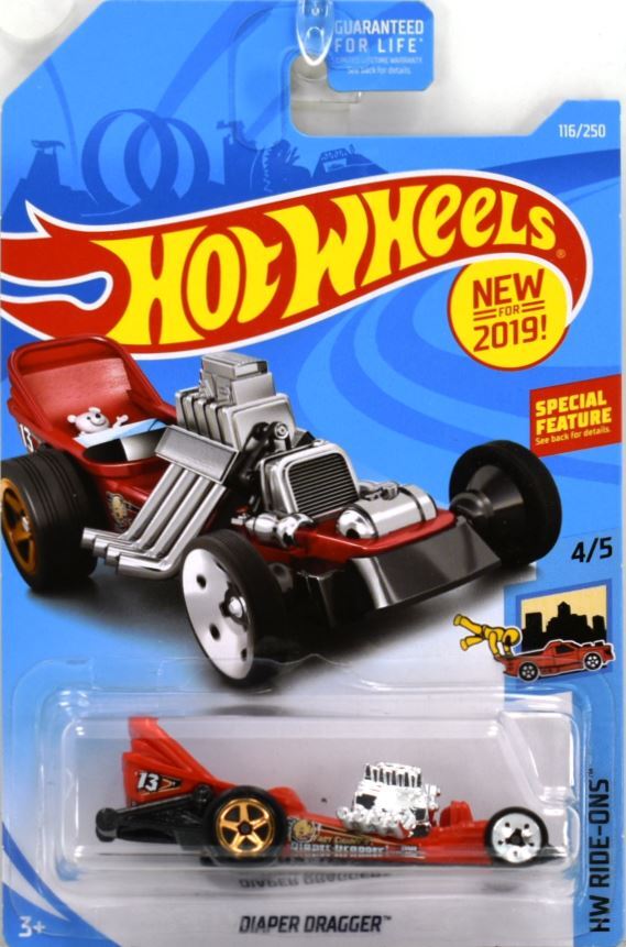 Hot Wheels 2019 - Collector # 116/250 - Diaper Dragger