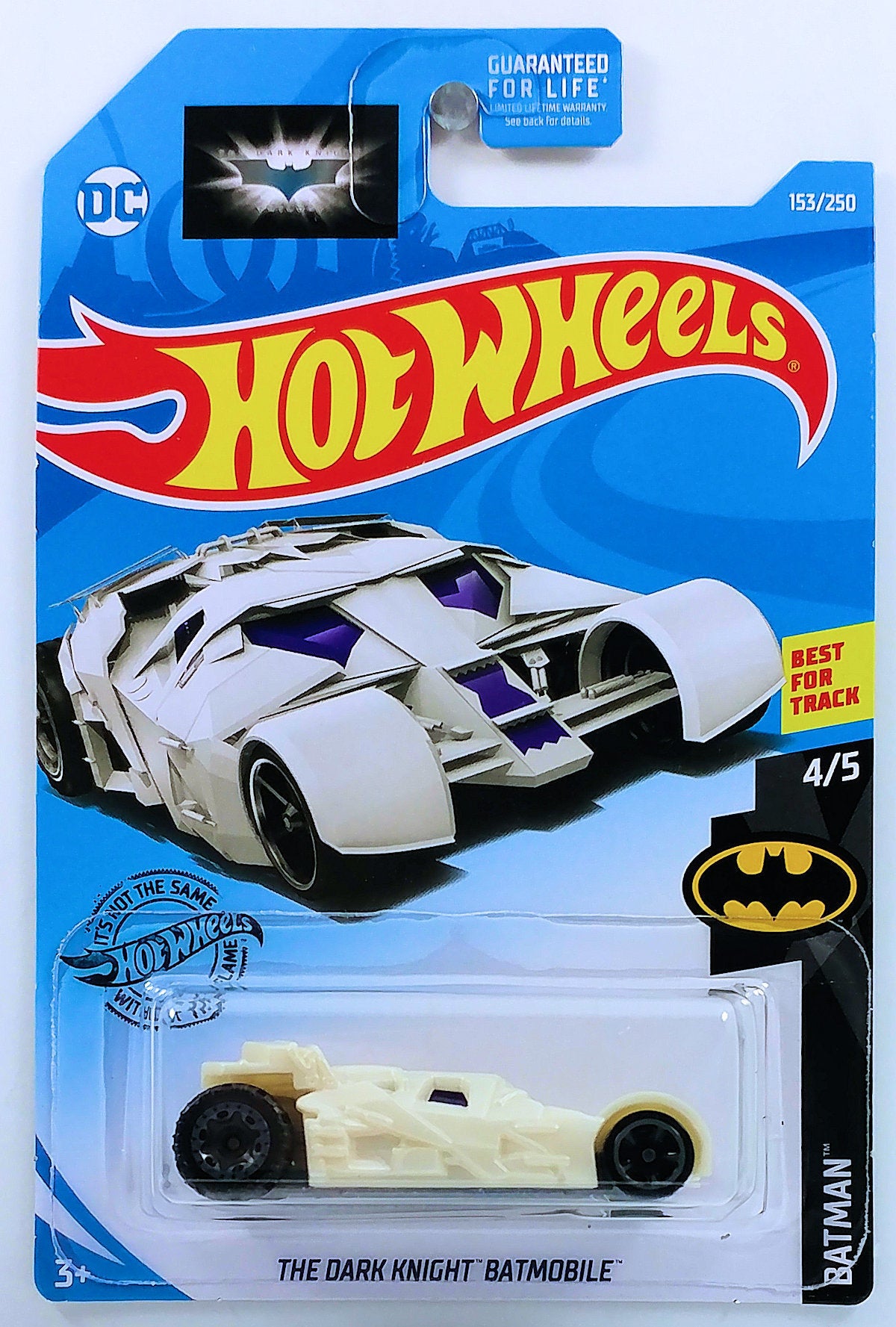 Hot Wheels 2019 - Collector # 153/250 - The Dark Knight Batmobile