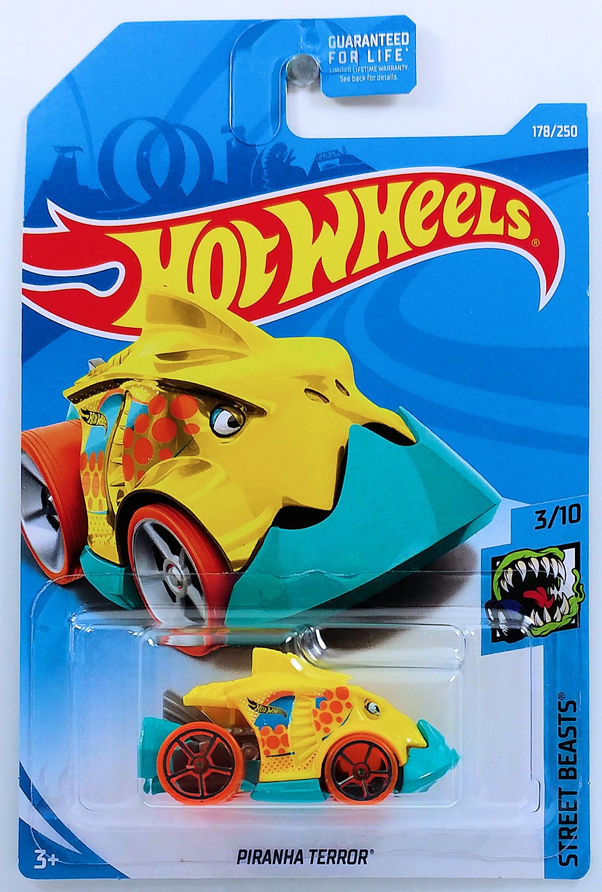 Hot Wheels 2019 - Collector # 178/250 - Piranha Terror