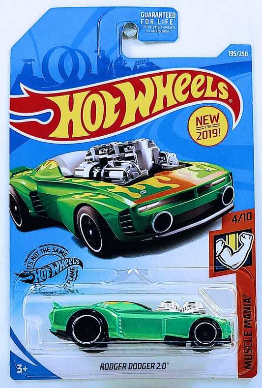 Hot Wheels 2019 - Collector # 195/250 - Rodger Dodger 2.0