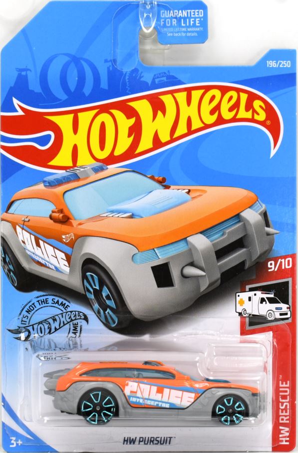 Hot Wheels 2019 - Collector # 196/250 - HW Pursuit