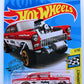 Hot Wheels 2019 - Collector # 204/250 - HW Speed Graphics 1/10 - '55 Chevy Bel Air Gasser - Red & White / Holley Equipped - USA