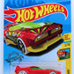Hot Wheels 2019 - Collector # 205/250 - HW Art Cars 2/10 - Fast Fish - Red - USA Card - ERROR No Side Tampo