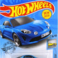 Hot Wheels 2019 - Collector # 238/250 - Factory Fresh 6/10 - New Models - Alpine A110 - Blue - USA Card