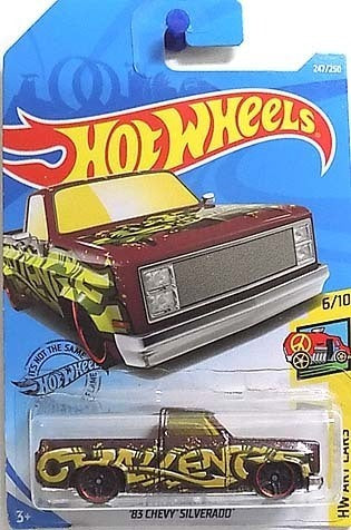Hot Wheels 2019 - Collector # 247/250 - '83 Chevy Silverado - IC