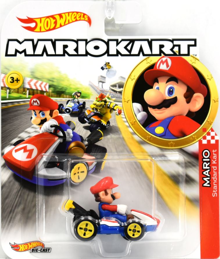 Hot Wheels 2019 - Mariokart # GBG26 - Mario / Standard Kart
