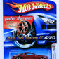 Hot Wheels 2005 - Collector # 006/183 - First Editions / Realistix 6/20 - 2005 Ford Mustang GT - Dark Red - Faster Than Ever - Chrome Interior