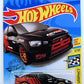Hot Wheels 2020 - Collectors # 069/250 - HW Speed Graphics 1/10 - 2008 Lancer Evolution - Black / ADVAN