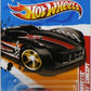 Hot Wheels 2012 - Collector # 196/247 - Thrill Racers / City Stunt 1/5 - 2009 Corvette Stingray Concept - Matte Black - USA