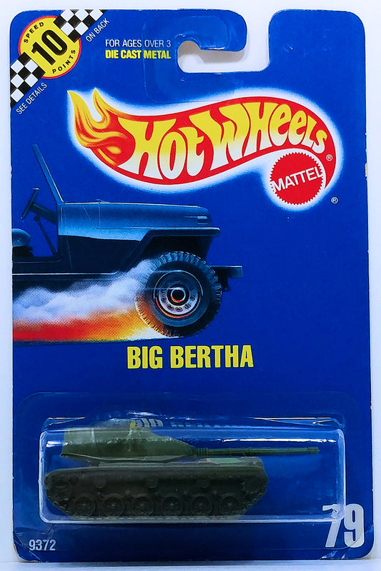 Hot Wheels 1990 - Collector # 079 - Big Bertha - Olive Drab