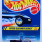 Hot Wheels 1995 - Collector # 313 - Speed Gleamer Series 2/4 - T-Bucket - Purple - 7 Spokes - Purple Chrome Engine - Purple Windshield - USA Card with 'CHROME DETAILS!' on Top Right & Warning on Top Left