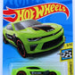 Hot Wheels 2019 - Collector # 026/250 - HW Speed Graphics 3/10 - '18 Camaro SS - Lime Green / bembo - USA