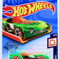 Hot Wheels 2020 - Collector # 100/250 - Track Stars 4/5 - Nerve Hammer - Green
