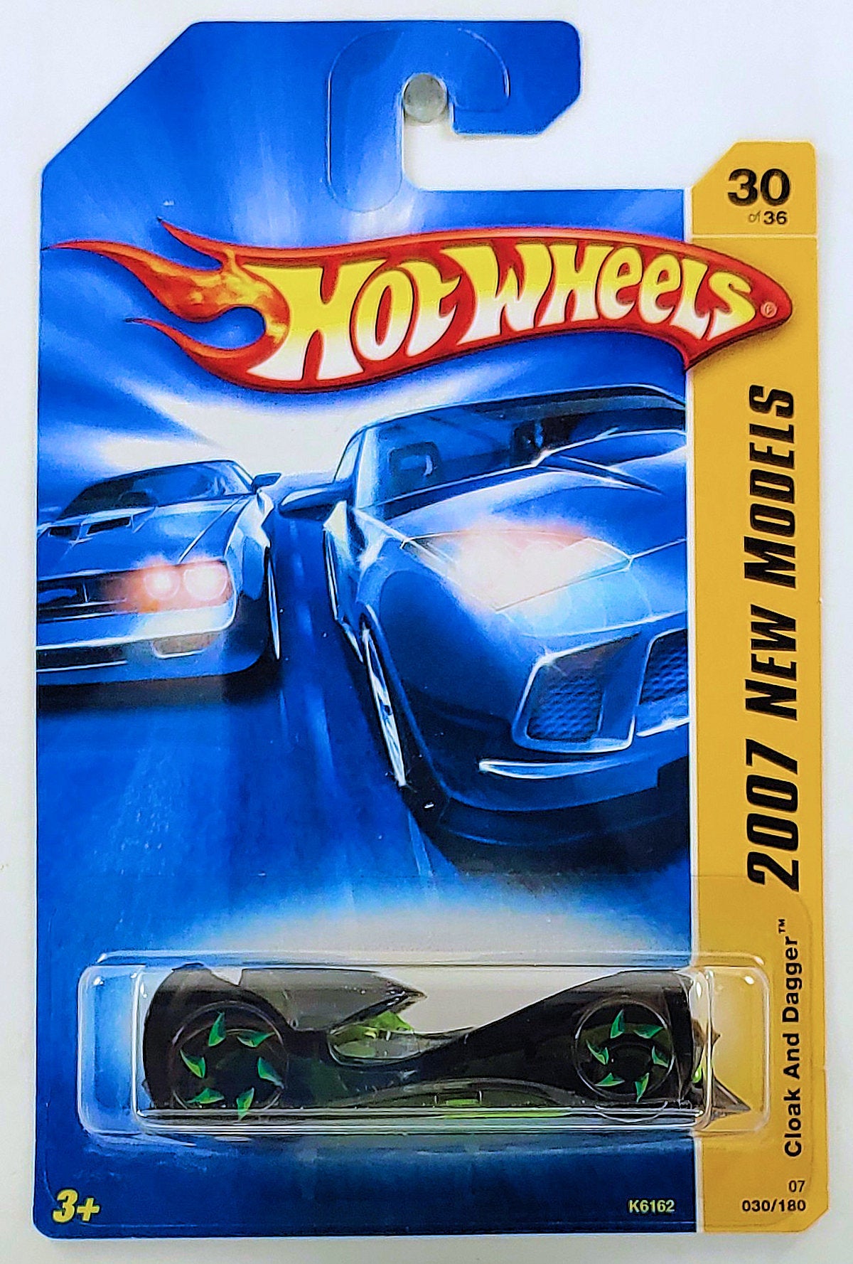 Hot Wheels 2007 - Collector # 030/180 - New Models 30/36 - Cloak And Dagger - Smoke - USA