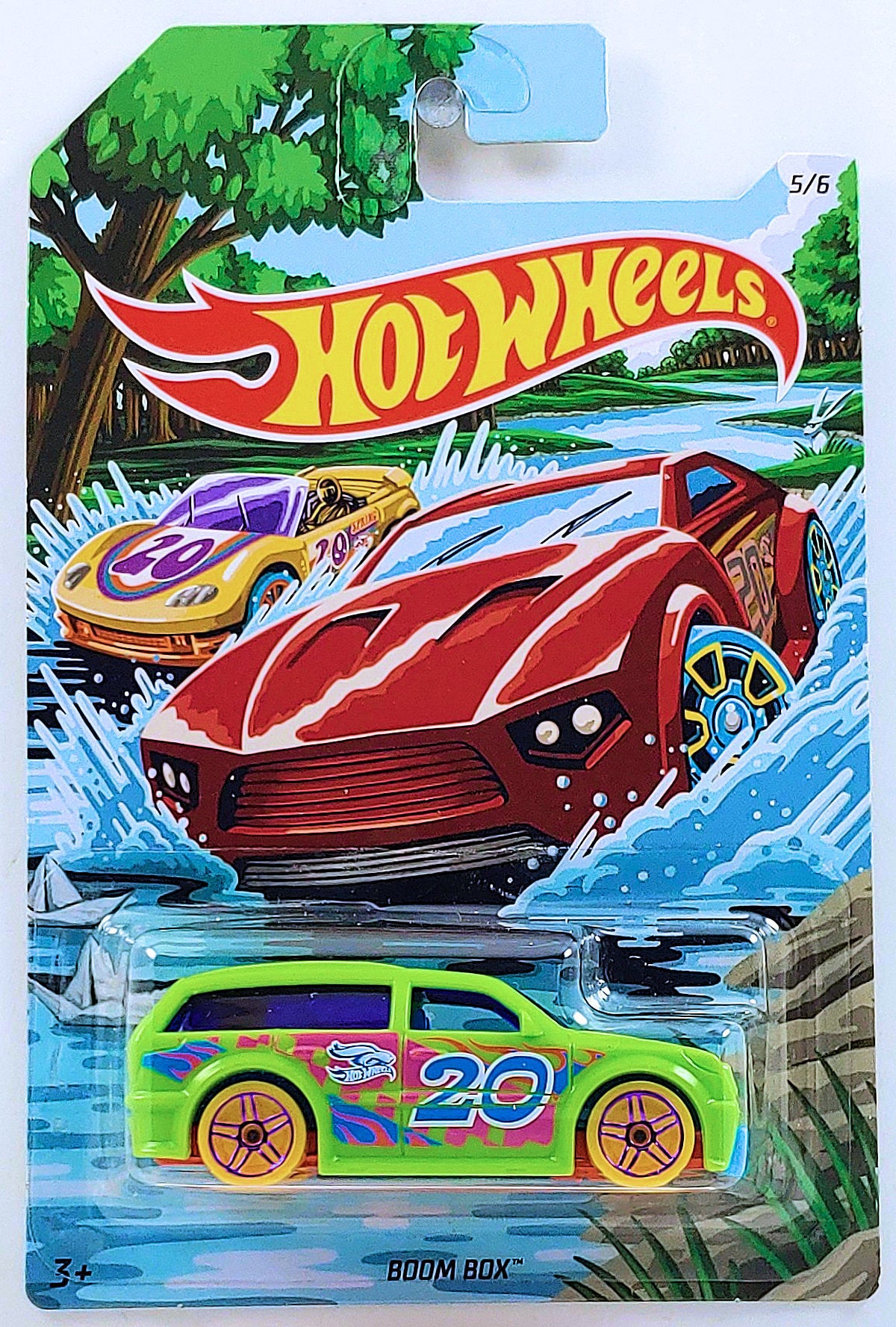 Hot Wheels 2020 - Spring / Easter Series 5/6 - Boom Box - Green - USAke
