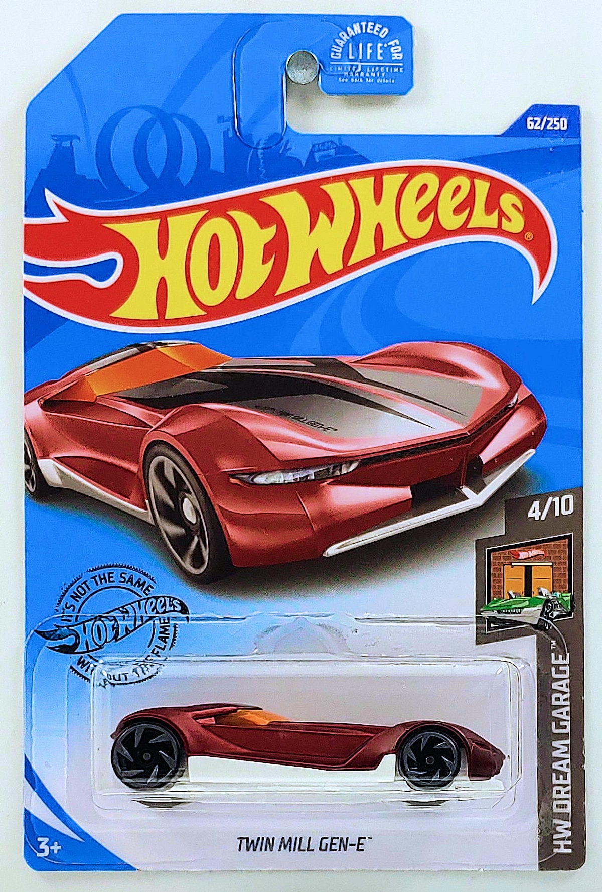 Hot Wheels 2020 - Collector # 062/250 - HW Dream Garage 4/10 - Twin Mill Gen-E - Satin Dark Red