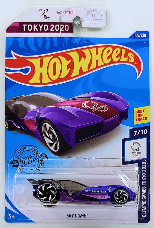 Hot Wheels 2020 - Collector # 156/250 - Olympic Games Tokyo 2020 7/10 - Sky Dome - Purple