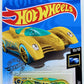 Hot Wheels 2020 - Collector # 158/250 - X-Raycers 10/10 - Treasure Hunts - Power Pistons - Transparent Yellow