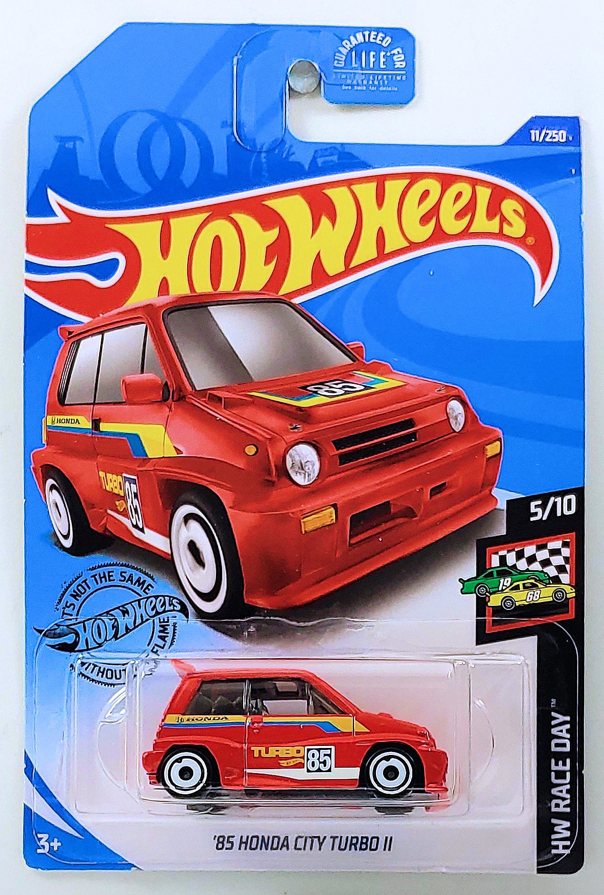 Hot Wheels 2020 - Collector # 011/250 - HW Race Day 5/10 - '85 Honda City Turbo II - Red