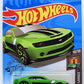 Hot Wheels 2020 - Collector # 143/250 - HW Dream Garage 10/10 - Treasure Hunts - 2013 Hot Wheels Chevy Camaro Special Edition - Metallic Lime Green