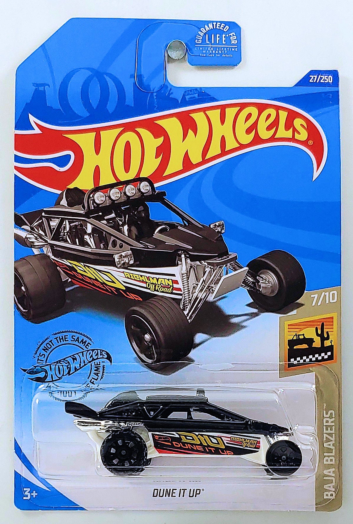 Hot Wheels 2020 - Collector # 027/250 - Baja Blazers 7/10 - Dune It Up - Black