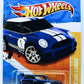 Hot Wheels 2011 - Collector # 30/244 - New Models 30/50 - Mini Challenge - Blue - Redlines on 5 Spokes - Walmart Exclusive
