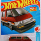 Hot Wheels 2022 - Collector # 173/250 - HW J-Imports 7/10 - New Models - 1986 Toyota Van - Metalflake Dark Red - USA