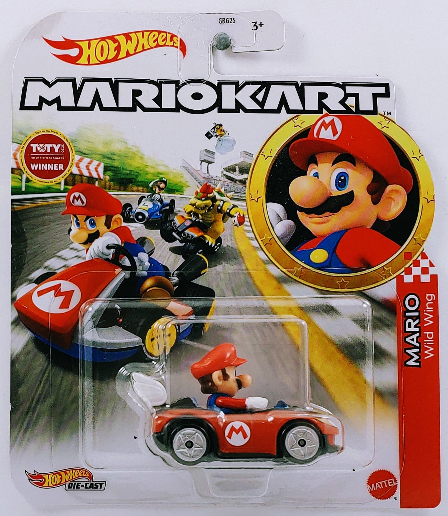 Hot Wheels 2021 - Character Cars / Mariokart - Mario Wild Wing