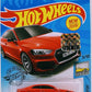 Hot Wheels 2019 - Collector # 225/250 - Factory Fresh 3/10 - New Models - Audi RS 5 Coupe - Red - FSC