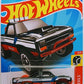 Hot Wheels 2022 - Collector # 186/250 - HW Daredevils 5/5 - Treasure Hunts - '87 Dodge D100 - Black