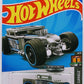 Hot Wheels 2022 - Collector # 105/250 - HW Dream Garage 4/5 - ZAMAC 08 - Bone Shaker - ZAMAC - Walmart Exclusive