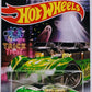 Hot Wheels 2022 - Halloween / Trick or Treat 4/5 - What-4-2 - Transparent Green - Skull Wheels - Grocery Stores